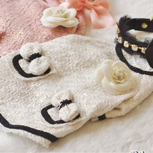 Wooflink tweed holiday jacket for small dog.